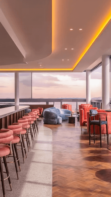 An interior shot of the voco hotel, Gosford