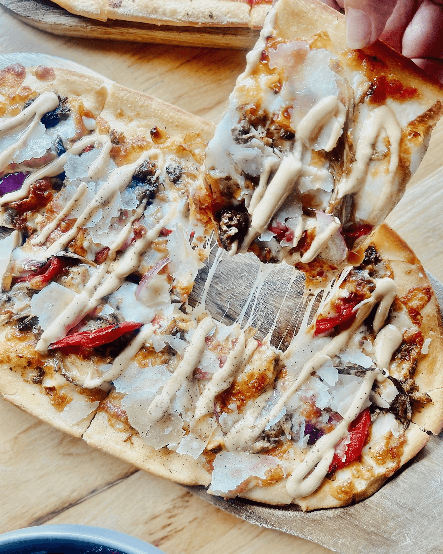 4 hands pizza at Terrigal